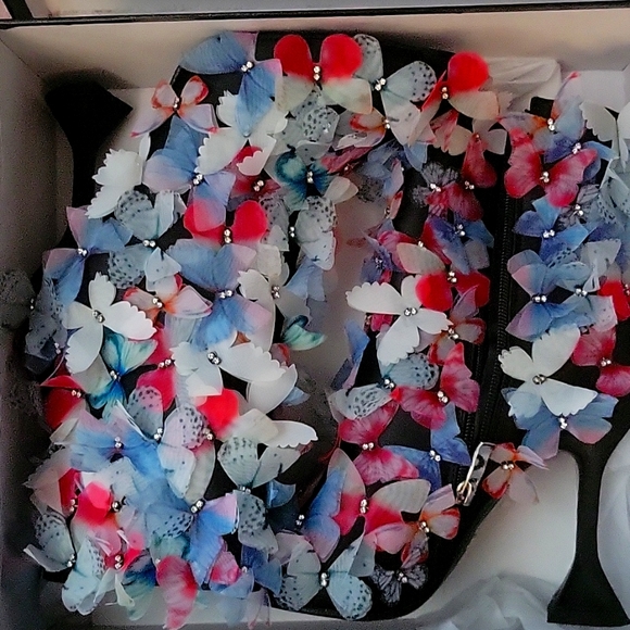 Azalea Wang Butterfly Booties - Picture 1 of 2